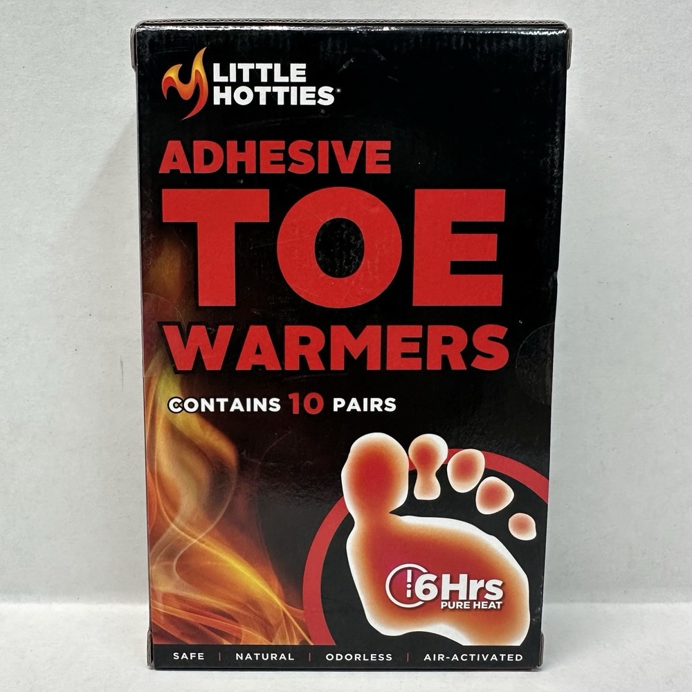 Little Hotties -‎ Adhesive Toe Warmers 10-Pairs - New